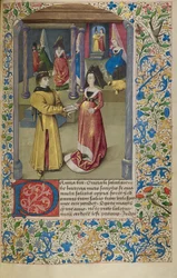 Euryalus Sends His First Letter to Lucretia